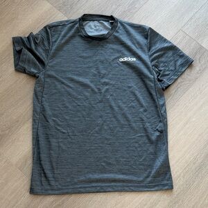 Adidas Men's Charcoal Short Sleeve Tee